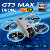 Квадрокоптер GT3 Max — дрон с камерой 4K, FPV, пультом с экраном 5", оптическим позиционированием, избеганием препятствий, до 12 минут полета, дальностью до 150 м